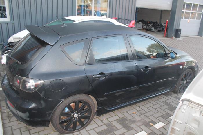 Mazda 3 Sport 2 3i 16v Mps Turbo Salvage Vehicle 07 Black