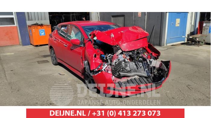 Nissan Leaf e+ 59/62kWh Vehículo de desguace (2019, Rojo)