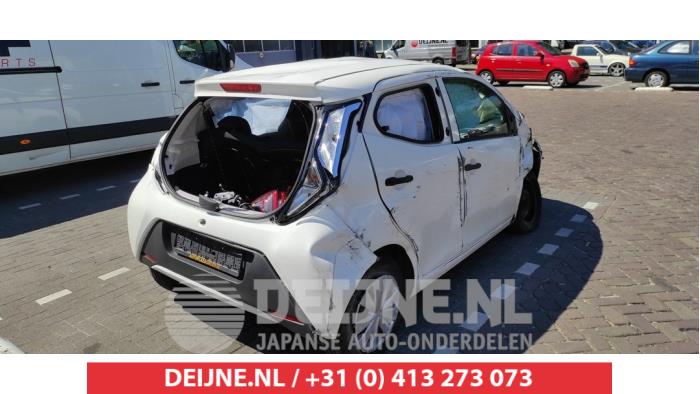Toyota Aygo 1.0 12V VVT-i Vehículo de desguace (2019, Blanco)
