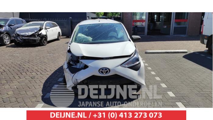 Toyota Aygo 1.0 12V VVT-i Vehículo de desguace (2019, Blanco)