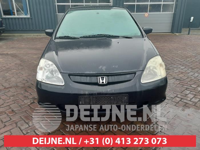 Honda Civic 1.4 16V Samochód złomowany (2001, Czarny)