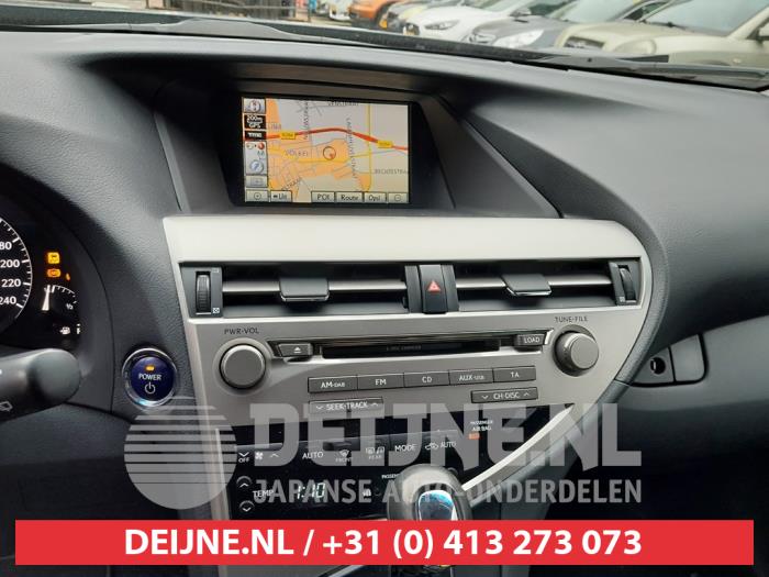 Lexus RX 450h V6 24V VVT-i 4x2 Épave (2010, Foncé, Bleu, Violet)