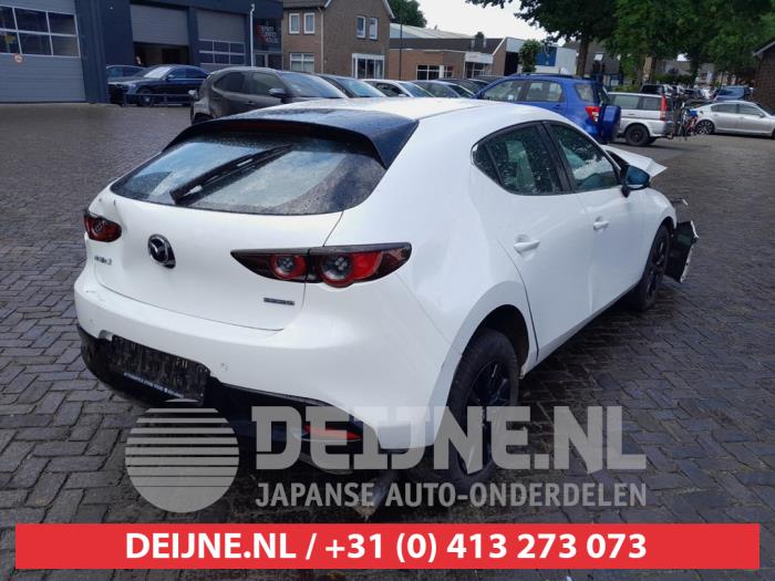 Mazda 3 Sport 2.0 SkyActiv-G 122 Mild Hybrid 16V Épave (2019, Blanc)