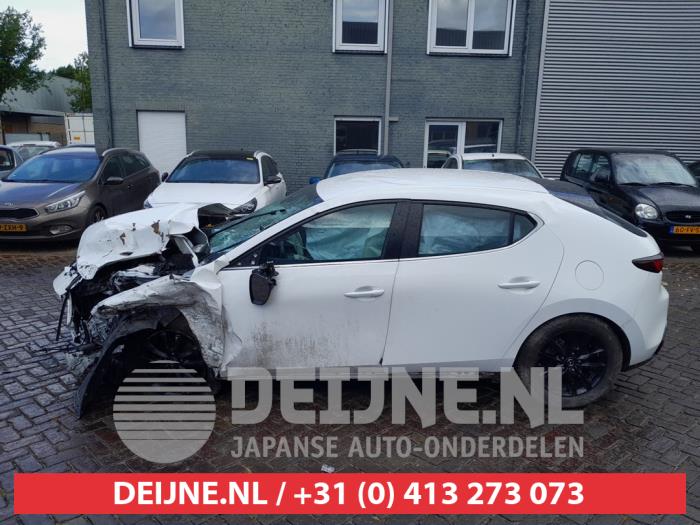Mazda 3 Sport 2.0 SkyActiv-G 122 Mild Hybrid 16V Épave (2019, Blanc)
