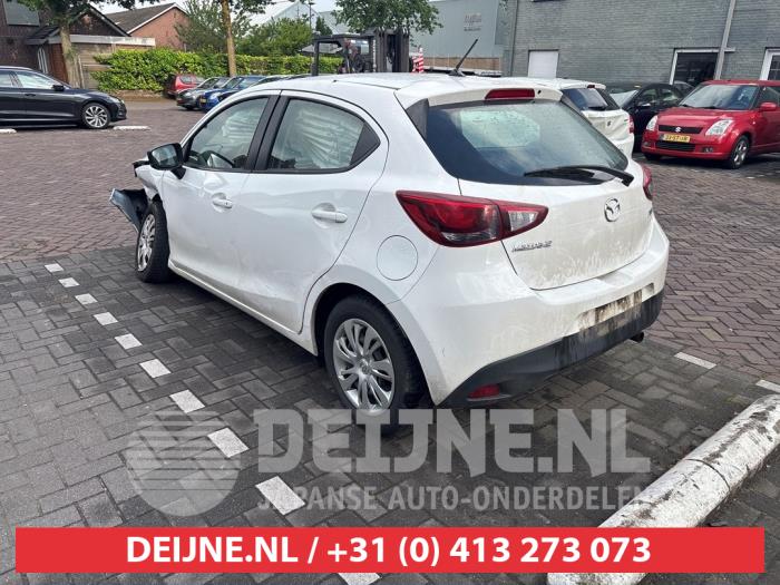 Mazda 2 1.5 SkyActiv-G 75 Salvage vehicle (2017, White)