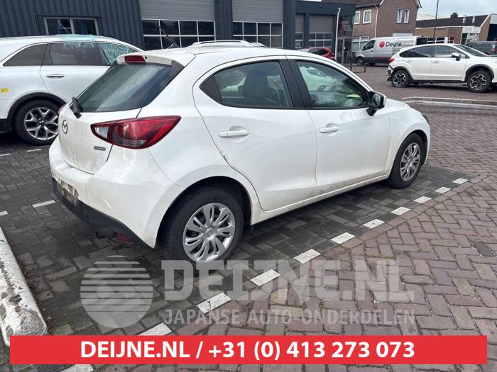 Mazda 2 1.5 SkyActiv-G 75 Salvage vehicle (2017, White)