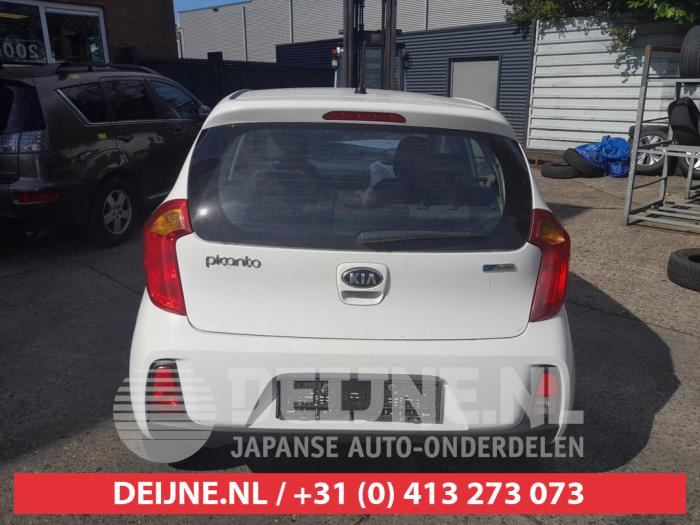 Kia Picanto 1.0 12V Samochód złomowany (2015, Bialy)