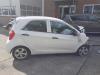 Kia Picanto 1.0 12V Samochód złomowany (2015, Bialy)