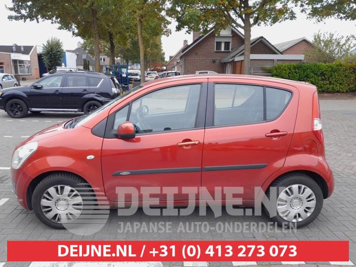 Suzuki Splash 1.0 12V Samochód uszkodzony (2009, Pomaranczowy)