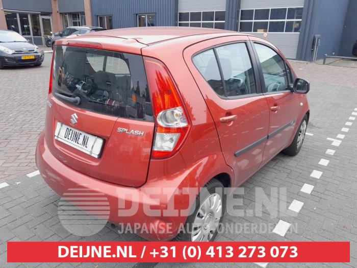 Suzuki Splash 1.0 12V Samochód uszkodzony (2009, Pomaranczowy)