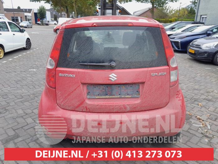 Suzuki Splash 1.0 12V Samochód złomowany (2008, Czerwony)