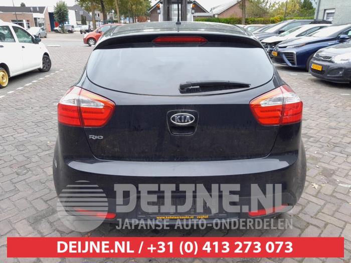 Kia Rio III 1.2 CVVT 16V Damaged vehicle (2012, Black)