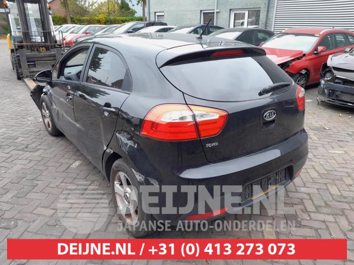 Kia Rio III 1.2 CVVT 16V Damaged vehicle (2012, Black)