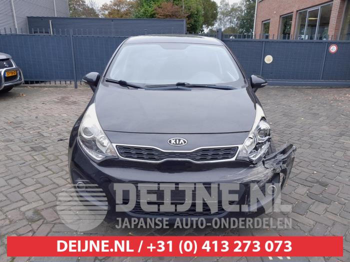 Kia Rio III 1.2 CVVT 16V Damaged vehicle (2012, Black)