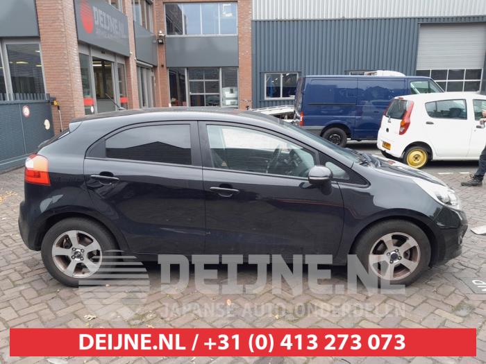 Kia Rio III 1.2 CVVT 16V Damaged vehicle (2012, Black)