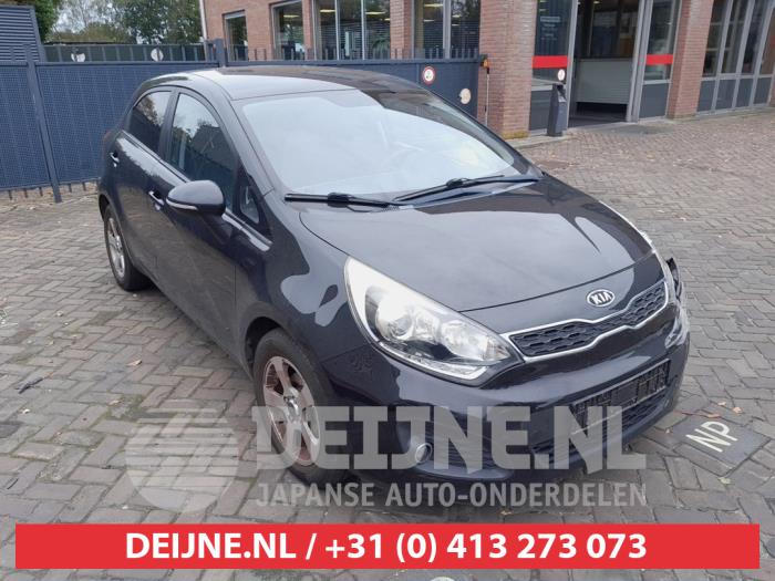 Kia Rio III 1.2 CVVT 16V Damaged vehicle (2012, Black)