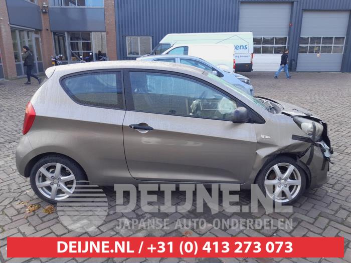 Kia Picanto 1.0 12V Épave (2013, Gris)