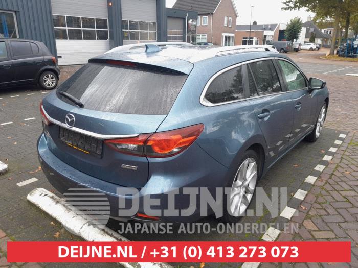 Mazda 6 SportBreak 2.2 SkyActiv-D 175 16V Skrotfordon (2013, BLAUW)