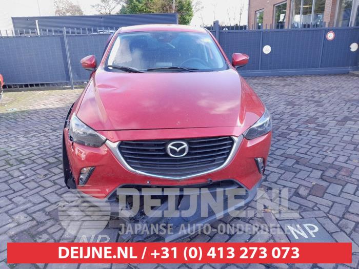 Mazda CX-3 2.0 SkyActiv-G 120 Samochód złomowany (2017, Czerwony)