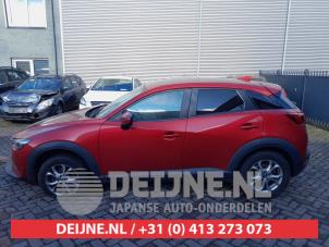 Mazda CX-3 2.0 SkyActiv-G 120 Samochód złomowany (2017, Czerwony)