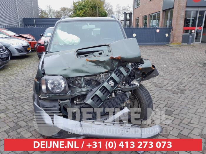 Suzuki Jimny Hardtop 1.3i 16V VVT 4x4 Metal Top Épave (2017, Foncé, Vert)