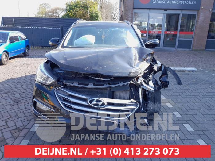 Hyundai Santa Fe III 2.2 CRDi R 16V 4x4 Épave (2016, Noir)