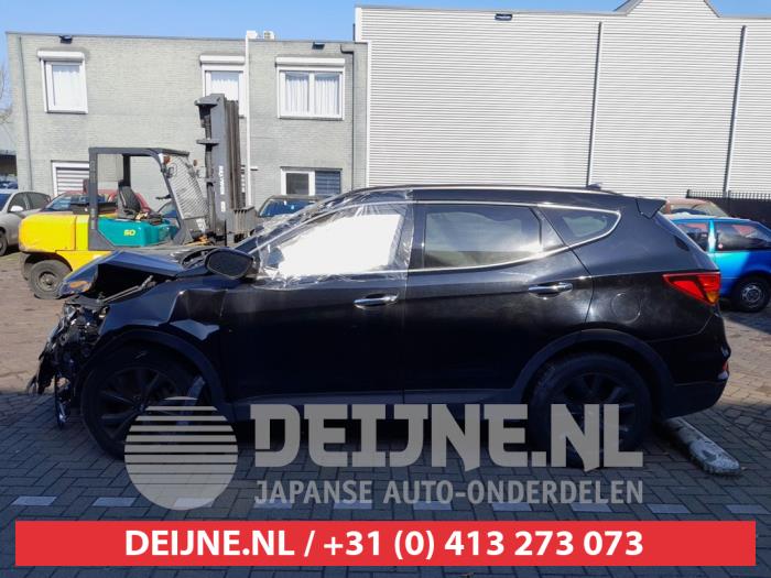 Hyundai Santa Fe III 2.2 CRDi R 16V 4x4 Épave (2016, Noir)