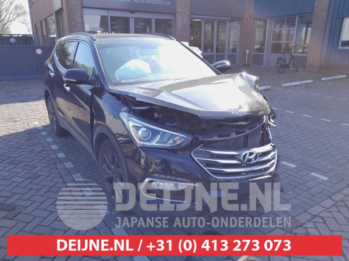 Hyundai Santa Fe III 2.2 CRDi R 16V 4x4 Épave (2016, Noir)