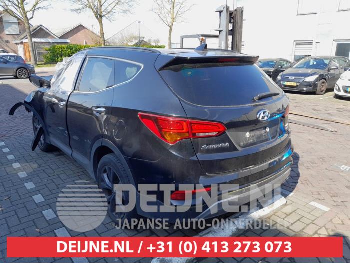 Hyundai Santa Fe III 2.2 CRDi R 16V 4x4 Épave (2016, Noir)
