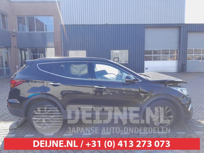 Hyundai Santa Fe III 2.2 CRDi R 16V 4x4 Épave (2016, Noir)