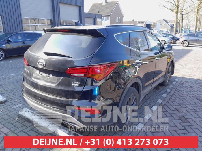 Hyundai Santa Fe III 2.2 CRDi R 16V 4x4 Épave (2016, Noir)