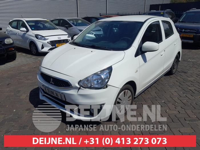 Mitsubishi Space Star 1.0 12V Vehículo de desguace (2016, Blanco)