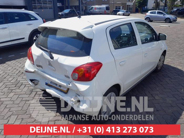 Mitsubishi Space Star 1.0 12V Vehículo de desguace (2016, Blanco)