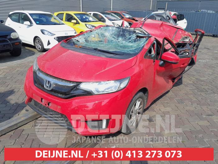 Honda Jazz 1.3 -i-VTEC 16V Vehículo de desguace (2017, Rojo)