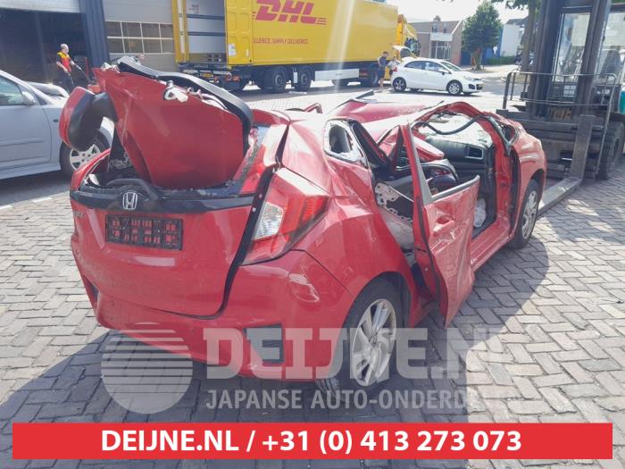 Honda Jazz 1.3 -i-VTEC 16V Vehículo de desguace (2017, Rojo)