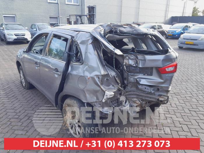 Mitsubishi ASX 1.6 MIVEC 16V Vehículo de desguace (2010, Gris)