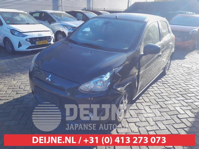 Mitsubishi Space Star 1.0 12V Vehículo de desguace (2013, Negro)
