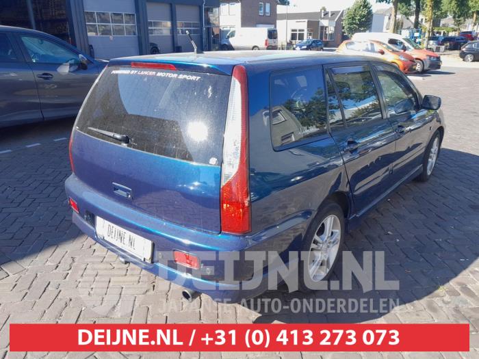 Mitsubishi Lancer Wagon 2.0 16V Coche dañado (2007, Azul)