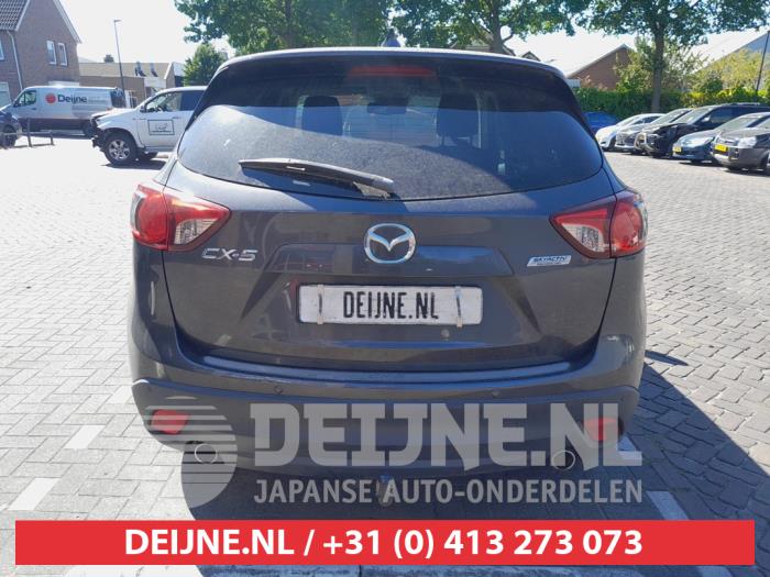 Mazda CX-5 I 2.2 SkyActiv-D 16V 2WD Samochód złomowany (2015, Szary)