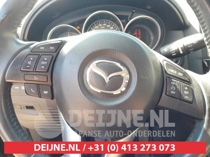 Mazda CX-5 I 2.2 SkyActiv-D 16V 2WD Samochód złomowany (2015, Szary)