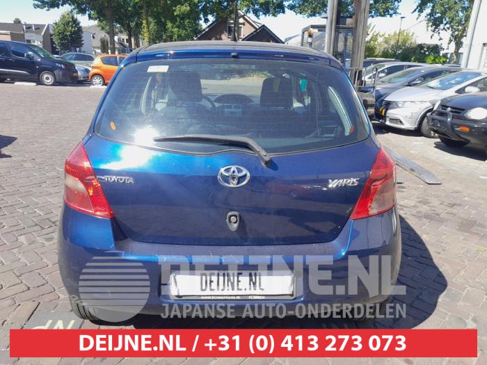 Toyota Yaris II 1.3 16V VVT-i Coche dañado (2007, Azul)
