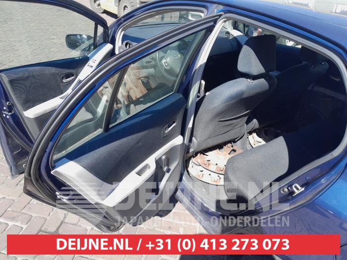 Toyota Yaris II 1.3 16V VVT-i Coche dañado (2007, Azul)