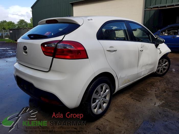 Kia Rio Iii 1 2 Cvvt 16v Salvage Vehicle 14 White