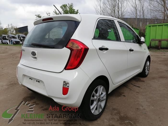 Kia Picanto 1.2 16V Salvage vehicle (2011, White)