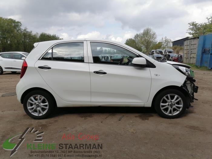 Kia Picanto 1.2 16V Salvage vehicle (2011, White)