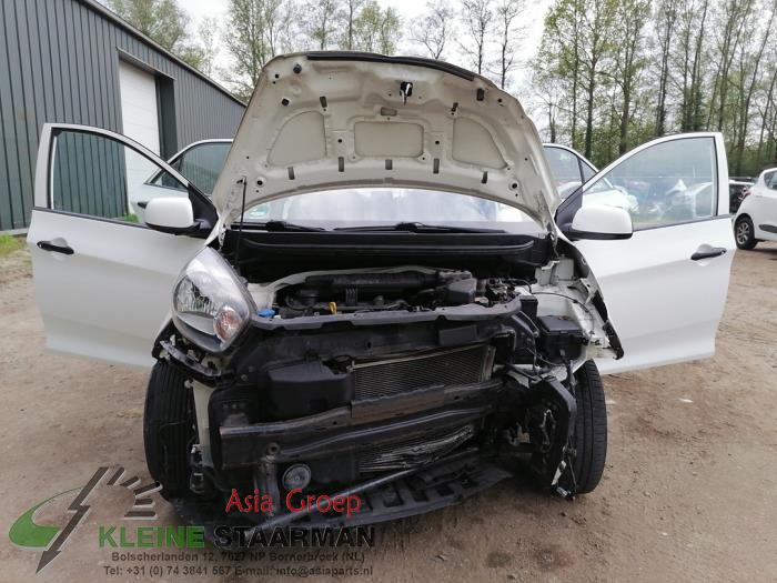 Kia Picanto 1.2 16V Salvage vehicle (2011, White)