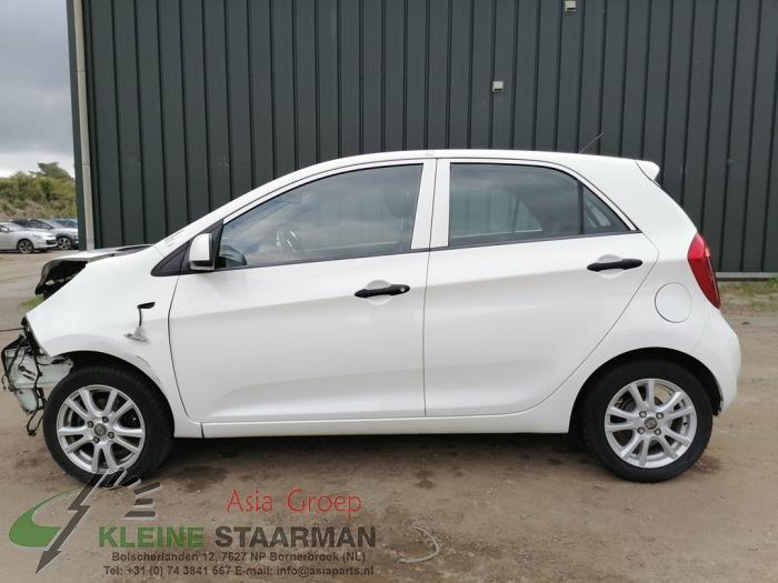 Kia Picanto 1.2 16V Salvage vehicle (2011, White)