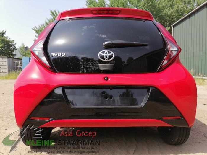 Toyota Aygo 1.0 12V VVT-i Schrottauto (2020, Rot)