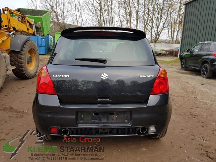 Suzuki Swift 1.6 Sport VVT 16V Salvage vehicle (2007, Black)