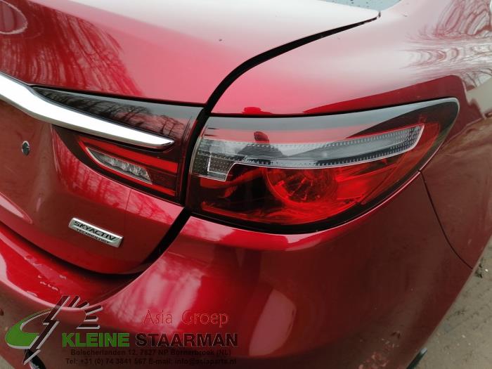 Mazda 6 2.2d SkyActiv-g i-eloop 16V Salvage vehicle (2018, Red)